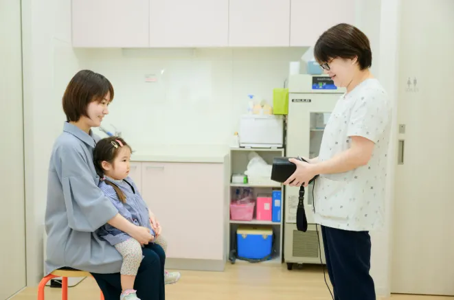 弱視スクリーニングの経験が積める